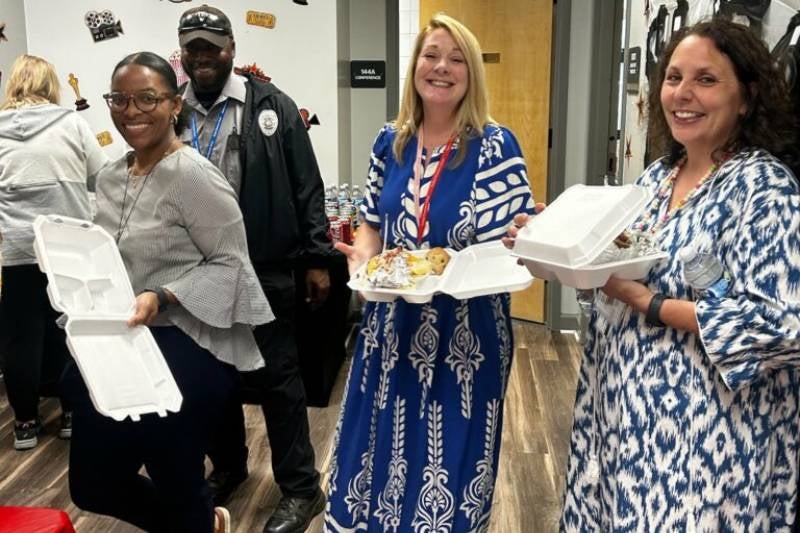 Teacher Appreciation Week at Rainbow Elementary